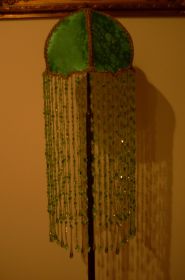 Green Benjamin Buttons Shade