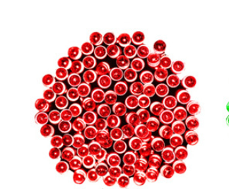 Holiday Lanterns Garden Christmas Decoration Lights (Option: Red-A)