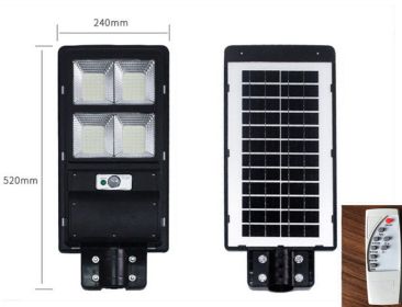 Waterproof solar integrated LED light (Option: )
