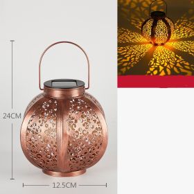 Outdoor Waterproof Courtyard Garden Layout Hollow Landscape Lamp (Option: A5A)