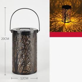 Outdoor Waterproof Courtyard Garden Layout Hollow Landscape Lamp (Option: A6A)