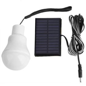 LED Solar Cord Rechargeable Emergency Bulb (Option: )