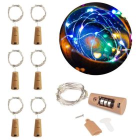 Button battery box LED light (Option: White-1m)