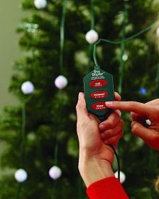 Christmas tree decoration lights string LED holiday lights (Option: )