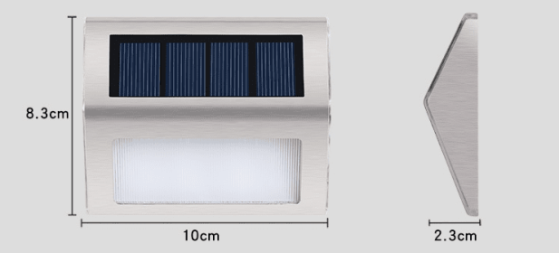 Courtyard corridor stair light (Option: White-1pc)