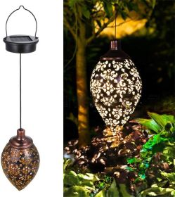 Garden Decoration Solar Wrought Iron Ground Ball Lamp (Option: GZ0058-1PCS)