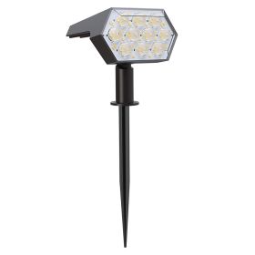 Solar Light Outdoor 92 LED Spotlight IP67 Waterproof (Option: )