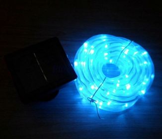 Solar tube lamp string LED copper wire (Color: Blue)