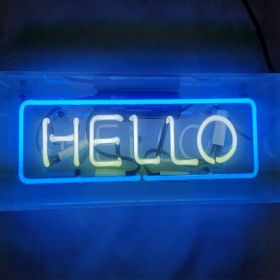 LED Neon Sign Acrylic Glass Light Box (Option: )